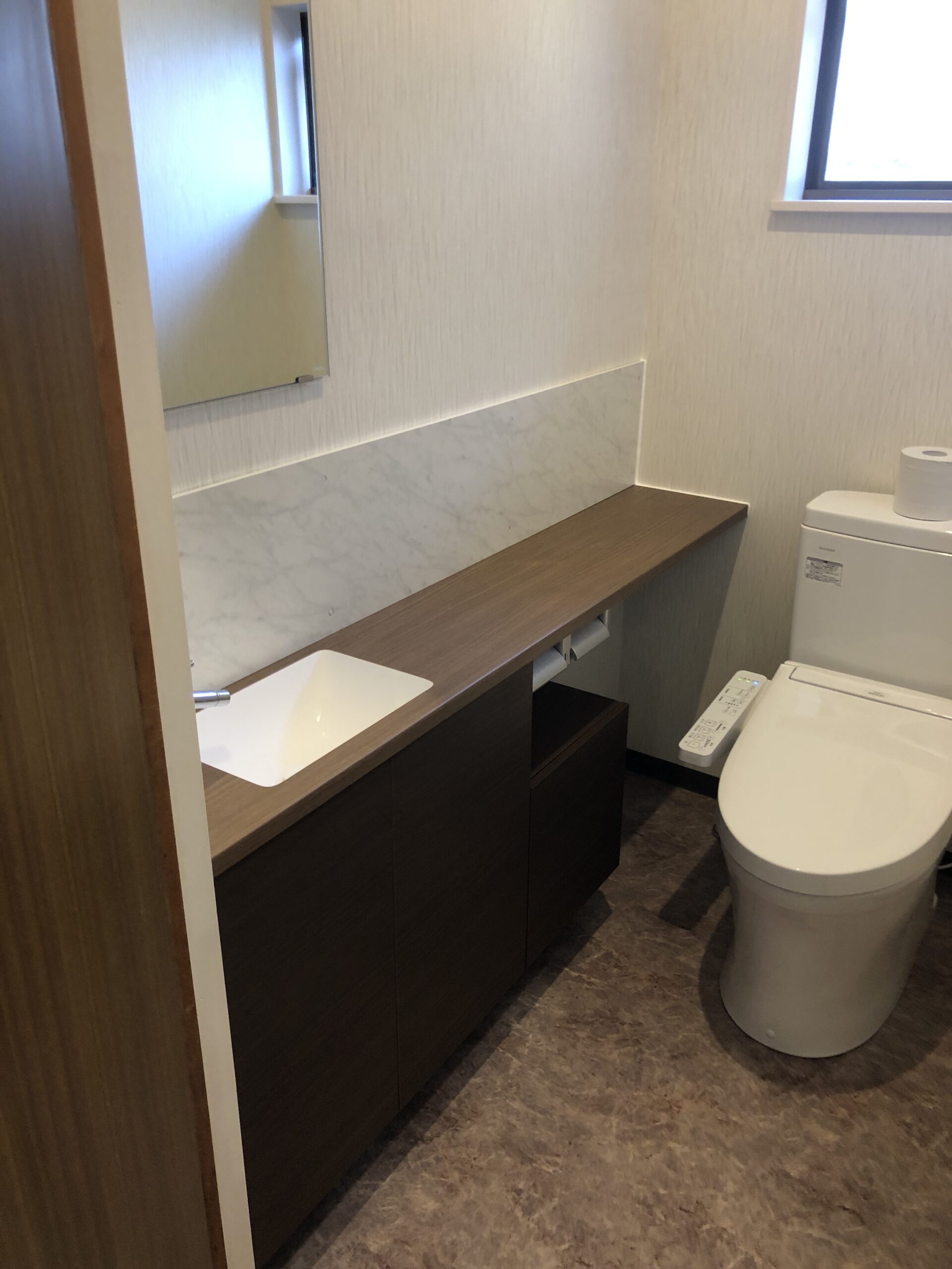 戸建てトイレのリフォーム工事／名古屋市緑区