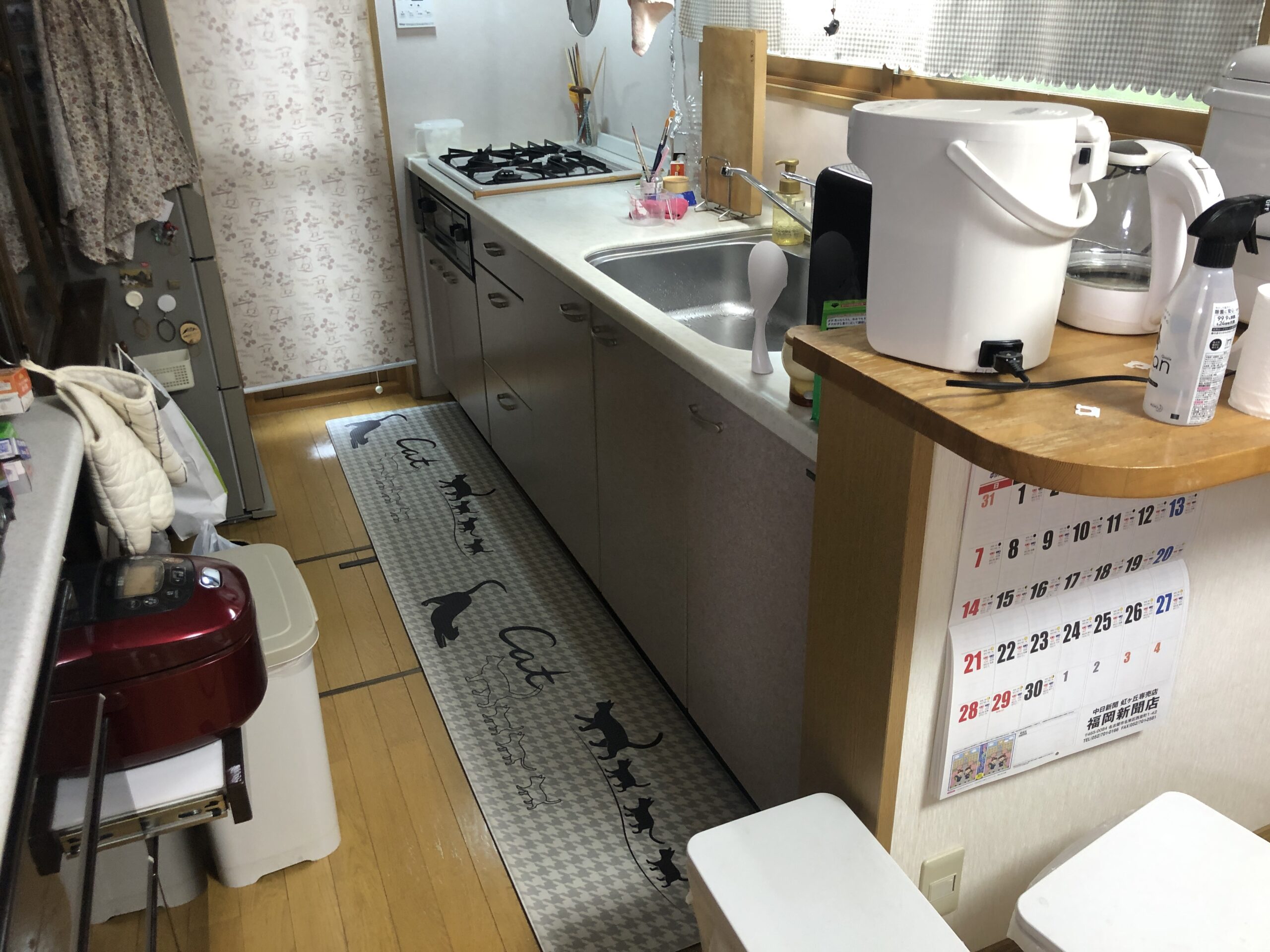 キッチンのリフォーム工事／名古屋市名東区